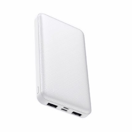 LAZOS PD対応 10000mAh モバイルバッテリー ホワイト [L-10M-W2]