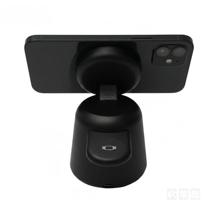 【今月のお買い得品セール】ワイヤレス充電器 マグネット式 スマホ＆ウォッチ ブラック [L-SWYMGWS-BK]