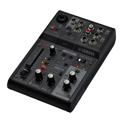 【今月のお買い得品セール】ライブストリーミング ミキサー ブラック [AG03MK2B]