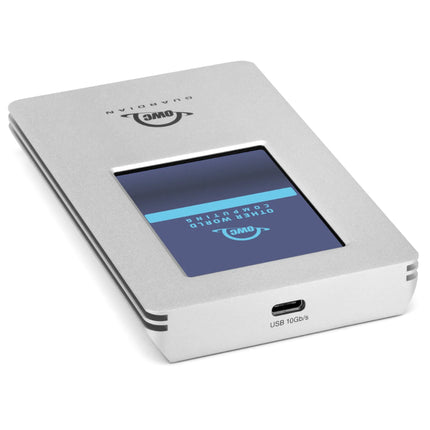 OWC Guardian 1TB ハードウェア暗号化 バスパワーポータブルSSD [OWCGRDN01]