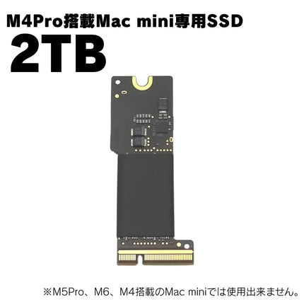 M4Pro搭載 Mac mini用 SSD 2TB [M4ProMacminiSSD-2TB]