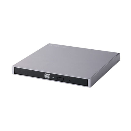 USB Type-C対応ポータブルDVDドライブ for Mac（グレー） [LDR-PWA8CU3MGY]