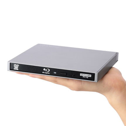 USB Type-C対応 ポータブルブルーレイドライブ for Mac(グレー) [LBD-PWB6U3CMGY]