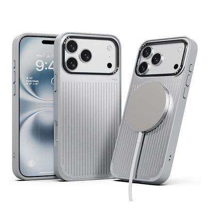 miak iPhone 17 Pro用 MOOD MagSafe対応ケース シルバー [MA28072i17PR]
