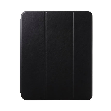 13インチiPad Air(M3/M2) フラップケースPencil収納 スリープ対応 ブラック [TB-A24XSABK]