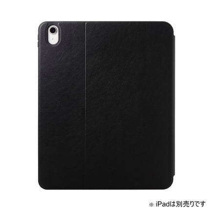 13インチiPad Air(M3/M2) フラップケースPencil収納 スリープ対応 ブラック [TB-A24XSABK]