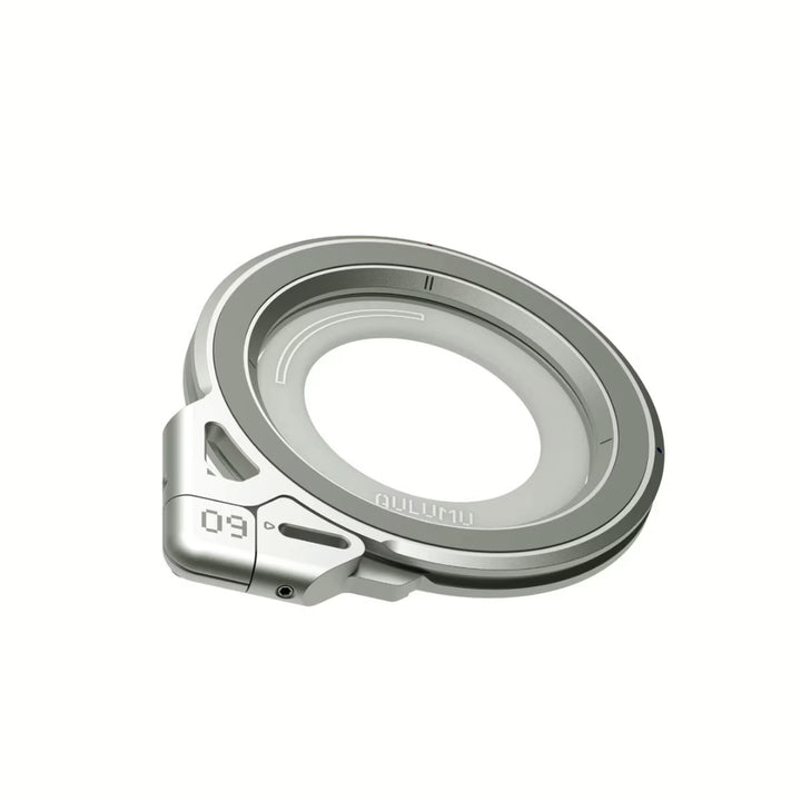 AULUMU G09 デュアル MagSafe対応リングスタンド シルバー