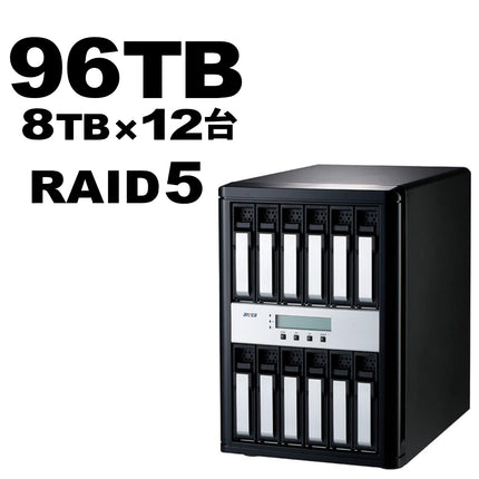 Areca Thunderbolt5 12ベイ RAID 96TB [ARC-8050T5U-12E-96T]