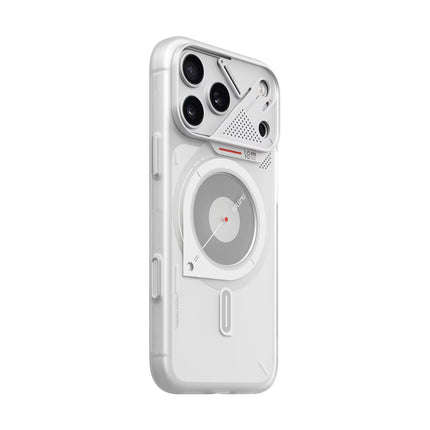 AULUMU A18 フロスト MagSafe対応ケース for iPhone 18 Pro Max/17 Pro Max 半透明ホワイト [ALM28729i18PM]