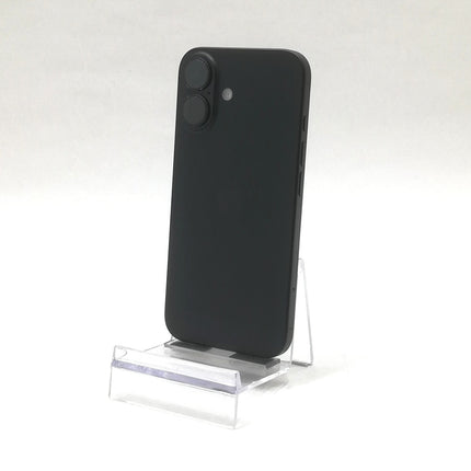 iPhone 16 / 2024 / 128GB / ブラック / 国内版SIMフリー / ランク:B / MYDQ3J/A / A3286 【中古品管理番号:40346】