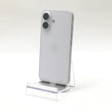 iPhone 16 / 2024 / 128GB / ホワイト / 国内版SIMフリー / ランク:D / MYDR3J/A / A3286 【中古品管理番号:40510】