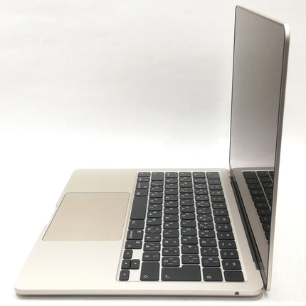 MacBook Air M2 / 13インチ / 2022 / 8GB / 512GB / スターライト / ランク:A / MLY23J/A / 【中古品管理番号:40739】