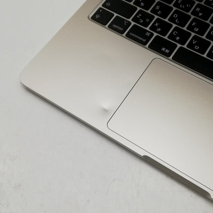 【販売強化プライス！】MacBook Air M2 / 13インチ / 2022(2024) / 16GB / 256GB / スターライト / ランク:C / MC7W4J/A / 【中古品管理番号:40741】