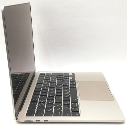 【販売強化プライス！】MacBook Air M2 / 13インチ / 2022 / 8GB / 512GB / スターライト / ランク:C / MLY23J/A / 【中古品管理番号:40918】
