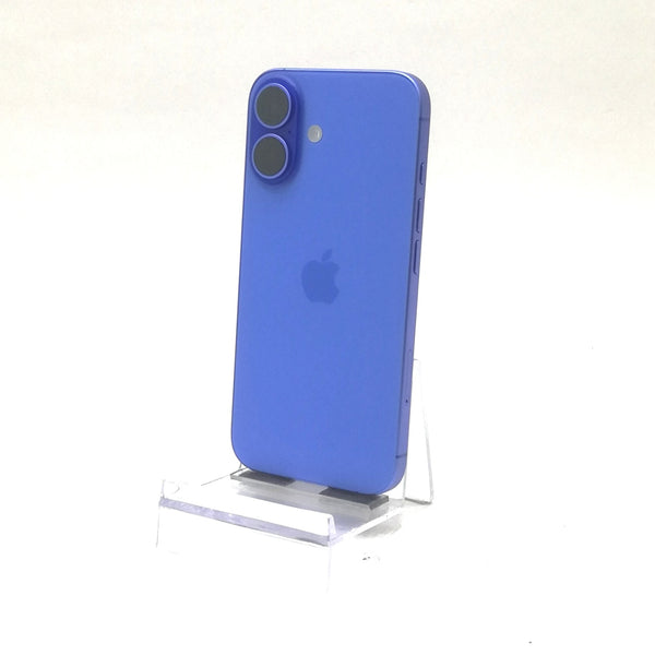 iPhone 16 / 2024 / 128GB / ウルトラマリン / 国内版SIMフリー / ランク:B / MYDU3J/A / A3286 【中古品管理番号:41017】