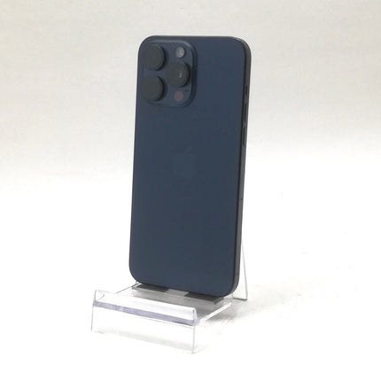 iPhone 15 Pro Max / 2023 / 256GB / ブルーチタニウム / docomo版SIMフリー / ランク:C / MU6T3J/A / A3105 【中古品管理番号:41024】