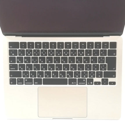 MacBook Air M4 / 13インチ / 2025 / 16GB / 512GB / スターライト / ランク:A / MW0Y3J/A / 【中古品管理番号:41025】