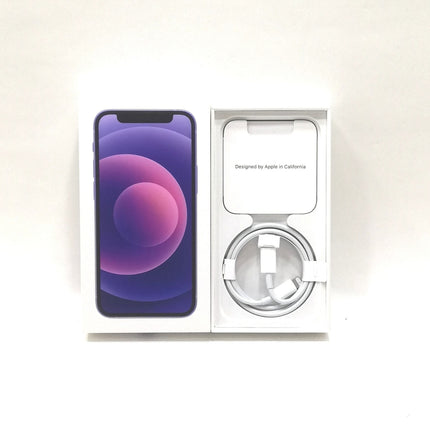 iPhone 12 mini / 2020 / 256GB / パープル / 国内版SIMフリー / ランク:B / MJQE3J/A / A2398 【中古品管理番号:41082】