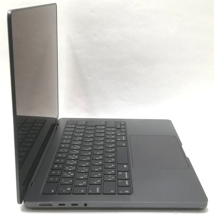 MacBook Pro M3Pro / 14インチ / 2023 / 18GB / 512GB / スペースブラック / ランク:C / MRX33J/A / 【中古品管理番号:41175】