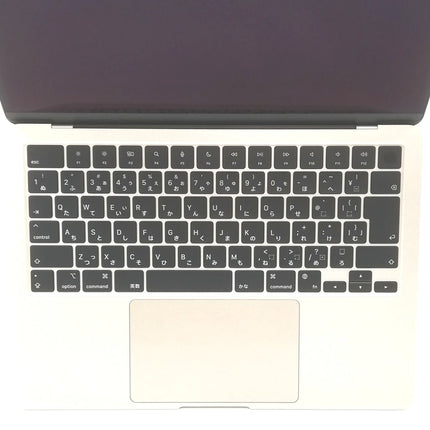 MacBook Air M2 / 13インチ / 2022(2024) / 16GB / 256GB / スターライト / ランク:B / MC7W4J/A / 【中古品管理番号:41250】