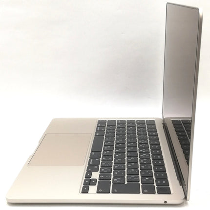 MacBook Air M2 / 13インチ / 2022(2024) / 16GB / 256GB / スターライト / ランク:B / MC7W4J/A / 【中古品管理番号:41250】