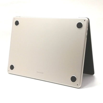 MacBook Air M2 / 13インチ / 2022(2024) / 16GB / 256GB / スターライト / ランク:A / MC7W4J/A / 【中古品管理番号:41318】