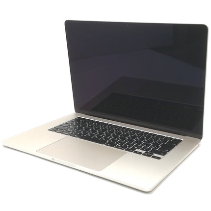 MacBook Air M2 / 15インチ / 2023 / 8GB / 256GB / スターライト / ランク:B / MQKU3J/A / 【中古品管理番号:41321】