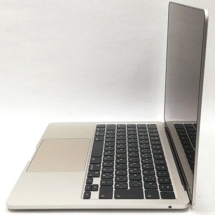 MacBook Air M2 / 13インチ / 2022 / 8GB / 256GB / スターライト / ランク:D / MLY13J/A / 【中古品管理番号:41333】