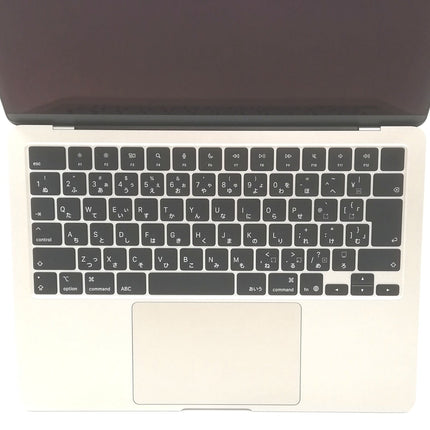 MacBook Air M4 / 13インチ / 2025 / 16GB / 256GB / スターライト / ランク:A / MW0Y3J/A / 【中古品管理番号:41357】