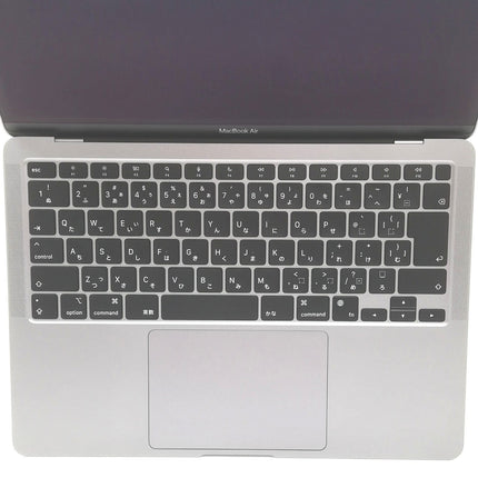 MacBook Air M1 / 13インチ / 2020 / 8GB / 256GB / スペースグレイ / ランク:A / MGN63J/A / A2337 【中古品管理番号:41420】