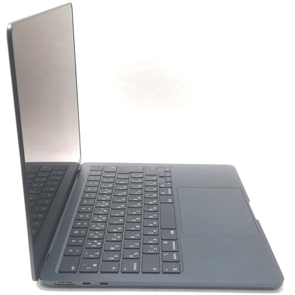 MacBook Air M2 / 13インチ / 2022 / 8GB / 256GB / ミッドナイト / ランク:B / MLY33J/A / 【中古品管理番号:41434】