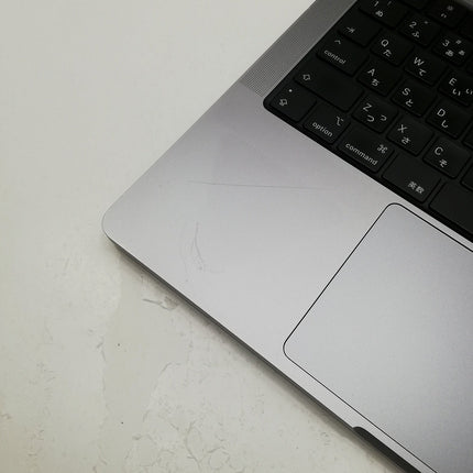MacBook Pro M1 Pro / 14インチ / 2021 / 16GB / 512GB / スペースグレイ / ランク:D / MKGP3J/A / 【中古品管理番号:41439】