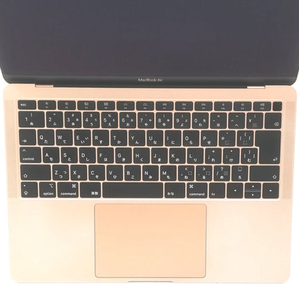 【週末限定特価】MacBook Air Retina Display / 13インチ / 2018 / 8GB / 128GB / ゴールド / ランク:C / MREE2J/A / 【中古品管理番号:41464】