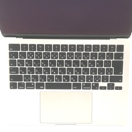 MacBook Air M3 / 13インチ / 2024 / 16GB / 256GB / スターライト / ランク:C / MC8J4J/A / 【中古品管理番号:41490】