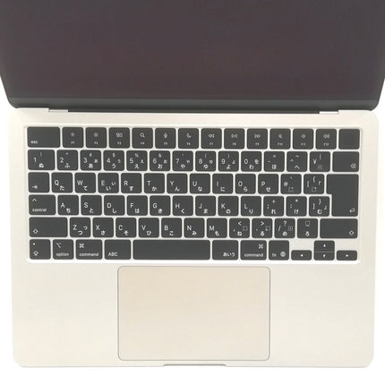 MacBook Air M4 / 13インチ / 2025 / 24GB / 512GB / スターライト / ランク:A / MC6A4J/A / 【中古品管理番号:41627】