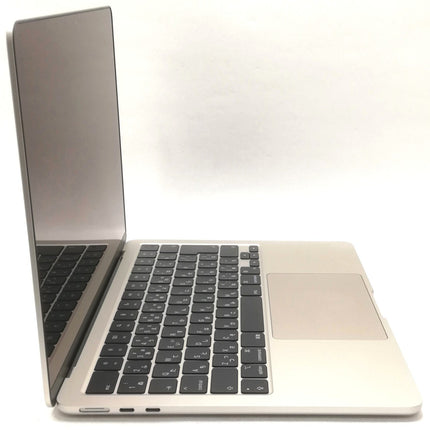 【販売強化プライス！】MacBook Air M2 / 13インチ / 2022 / 16GB / 512GB / スターライト / ランク:C / MLY23J/A / A2681 【中古品管理番号:41642】
