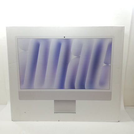 iMac M4 / 24インチ / 2024 / 16GB / 256GB / シルバー / ランク:A / MWUC3J/A / 【中古品管理番号:41751】