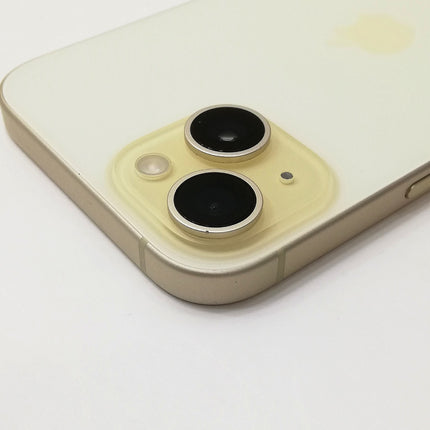 iPhone 15 / 2023 / 128GB / イエロー / 国内版SIMフリー / ランク:A / MTMK3J/A / A3089 【中古品管理番号:41818】