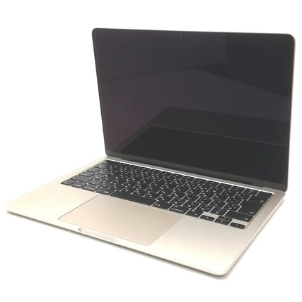 MacBook Air M2 / 13インチ / 2022 / 8GB / 256GB / スターライト / ランク:B / MLY13J/A / A2681 【中古品管理番号:41840】