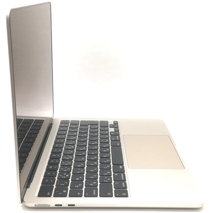 MacBook Air M3 / 13インチ / 2024 / 16GB / 512GB / スターライト / ランク:B / MXCU3J/A / 【中古品管理番号:41857】