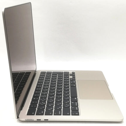 MacBook Air M2 / 13インチ / 2022 / 8GB / 256GB / スターライト / ランク:A / MLY13J/A / A2681 【中古品管理番号:41869】