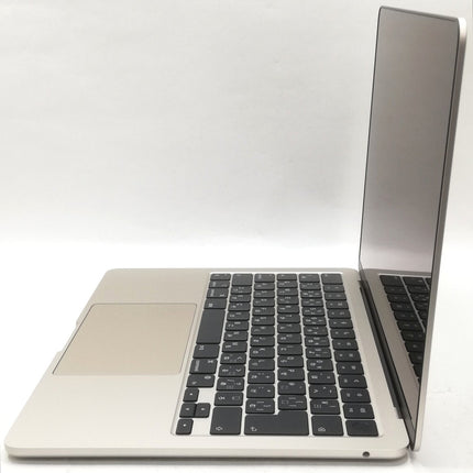 MacBook Air M2 / 13インチ / 2022 / 8GB / 256GB / スターライト / ランク:A / MLY13J/A / A2681 【中古品管理番号:41869】