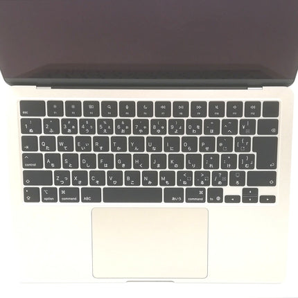 MacBook Air M4 / 13インチ / 2025 / 16GB / 512GB / スターライト / ランク:A / MW103J/A / 【中古品管理番号:41873】