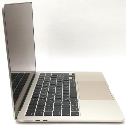 MacBook Air M4 / 13インチ / 2025 / 16GB / 512GB / スターライト / ランク:A / MW103J/A / 【中古品管理番号:41873】