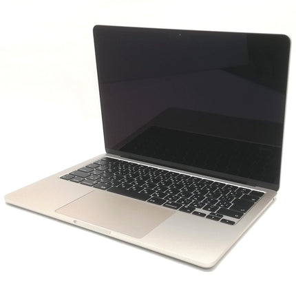 MacBook Air M2 / 13インチ / 2022 / 16GB / 256GB / スターライト / ランク:A / MC7W4J/A / A2681 【中古品管理番号:41878】
