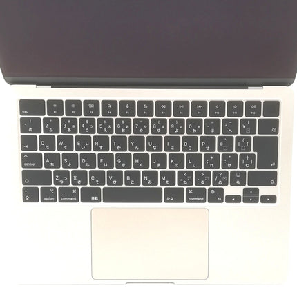 MacBook Air M2 / 13インチ / 2022 / 16GB / 256GB / スターライト / ランク:A / MC7W4J/A / A2681 【中古品管理番号:41878】