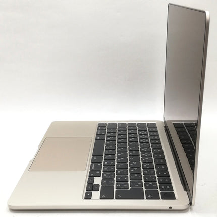 MacBook Air M2 / 13インチ / 2022 / 16GB / 512GB / スターライト / ランク:A / MLY13J/A / A2681 【中古品管理番号:42102】