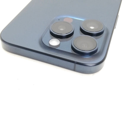iPhone 15 Pro / 2023 / 256GB / ブルーチタニウム / 国内版SIMフリー / ランク:B / MTUG3J/A / A3101 【中古品管理番号:42290】