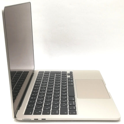MacBook Air M4 / 13インチ / 2025 / 24GB / 512GB / スターライト / ランク:B / MC6A4J/A / A3240 【中古品管理番号:42367】