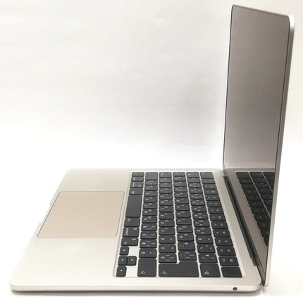 MacBook Air M3 / 13インチ / 2024 / 24GB / 512GB / スターライト / ランク:B / MRXU3J/A / A3113 【中古品管理番号:42478】